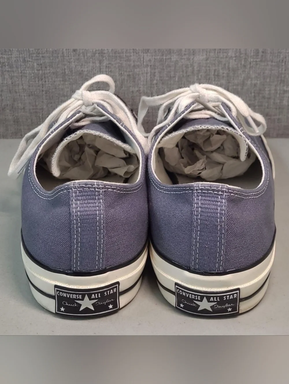 Converse Chuck 70 Low 'Cold Stare' Sneakers Size M13 W15 Like New
